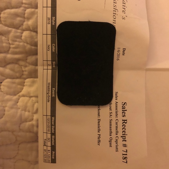 NWT Allure Romance Wedding Dress - Picture 5 of 8